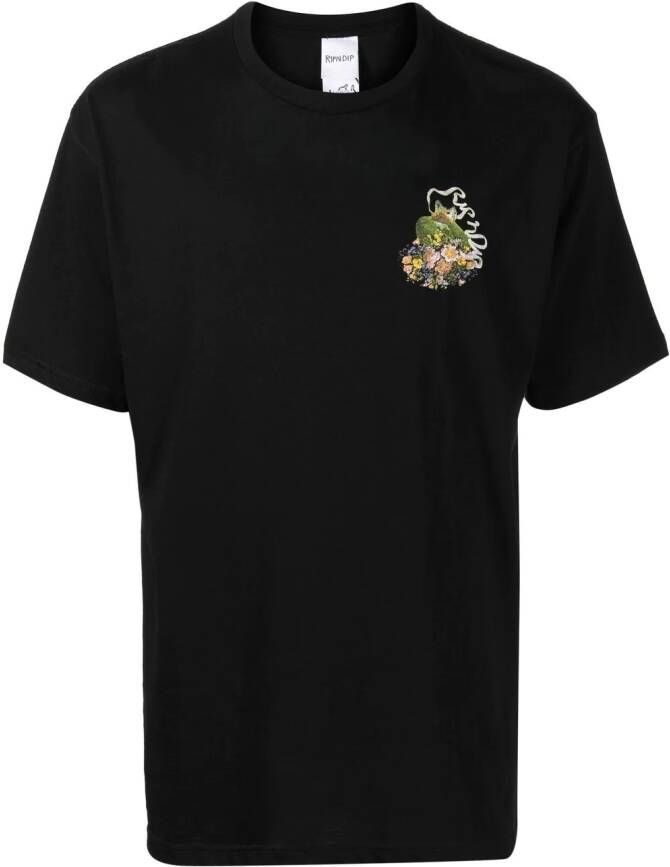 Ripndip T-shirt met print Zwart