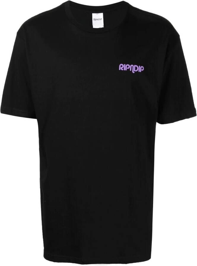 Ripndip T-shirt met print Zwart