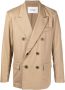 RITO STRUCTURE Blazer met dubbele rij knopen Bruin - Thumbnail 1