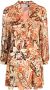 Rixo Mini-jurk met paisley-print Beige - Thumbnail 1