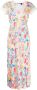 Rixo Midi-jurk met bloemenprint Veelkleurig - Thumbnail 1