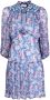 Rixo Mini-jurk met bloemenprint Blauw - Thumbnail 1