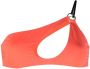 Roberto Cavalli Asymmetrische bikinitop Oranje - Thumbnail 1