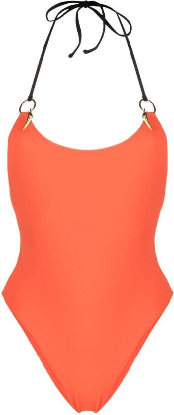 Roberto Cavalli Badpak met strik Oranje