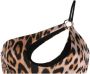 Roberto Cavalli Bikinitop met luipaardprint Beige - Thumbnail 1