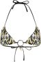 Roberto Cavalli Bikinitop met print Zwart - Thumbnail 1