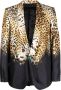 Roberto Cavalli Blazer met luipaardprint Beige - Thumbnail 1