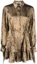Roberto Cavalli Blousejurk met metallic-effect Goud - Thumbnail 1