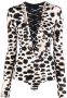 Roberto Cavalli Body met luipaardprint Zwart - Thumbnail 1