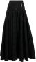 Roberto Cavalli Broderie anglaise midi-rok Zwart - Thumbnail 1