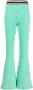 Roberto Cavalli Flared broek Groen - Thumbnail 1