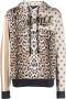 Roberto Cavalli Hoodie met dierenprint Beige - Thumbnail 1