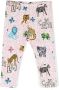 Roberto Cavalli Junior Legging met print Roze - Thumbnail 1
