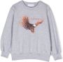 Roberto Cavalli Junior Sweater met grafische print Grijs - Thumbnail 1