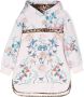 Roberto Cavalli Junior Hoodie met bloe print Roze - Thumbnail 1