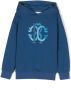 Roberto Cavalli Junior Hoodie met borduurwerk Blauw - Thumbnail 1
