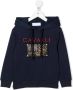 Roberto Cavalli Junior Hoodie met dierenprint Blauw - Thumbnail 1