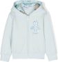 Roberto Cavalli Junior Hoodie met teddybeerprint Groen - Thumbnail 1