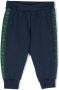 Roberto Cavalli Junior Joggingbroek met logo Blauw - Thumbnail 1