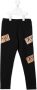 Roberto Cavalli Junior Joggingbroek met logoprint Zwart - Thumbnail 1