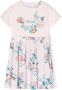 Roberto Cavalli Junior Jurk met bloe print Roze - Thumbnail 1