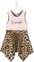 Roberto Cavalli Junior Jurk met luipaardprint Beige - Thumbnail 1