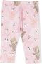 Roberto Cavalli Junior Legging met teddybeerprint Roze - Thumbnail 1