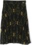 Roberto Cavalli Junior Midi-rok met print Zwart - Thumbnail 1