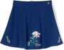 Roberto Cavalli Junior Rok met geborduurde bloe Blauw - Thumbnail 1
