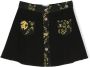 Roberto Cavalli Junior Rok met knoopsluiting Zwart - Thumbnail 1