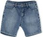 Roberto Cavalli Junior Shorts met geborduurd logo Blauw - Thumbnail 1