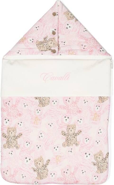 Roberto Cavalli Junior Slaapzak met print Roze