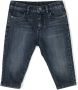 Roberto Cavalli Junior Spijkerbroek met geborduurd logo Blauw - Thumbnail 1