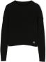 Roberto Cavalli Junior Sweater met logoplakkaat Zwart - Thumbnail 1