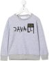Roberto Cavalli Junior Sweater met logoprint Grijs - Thumbnail 1