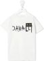 Roberto Cavalli Junior T-shirt met logoprint Wit - Thumbnail 1