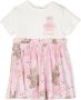 Roberto Cavalli Junior T-shirt met teddybeerprint Wit - Thumbnail 1