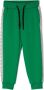 Roberto Cavalli Junior Trainingsbroek met contrasterende afwerking Groen - Thumbnail 1