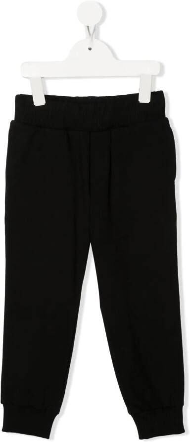 Roberto Cavalli Junior Trainingsbroek met logopatch Zwart
