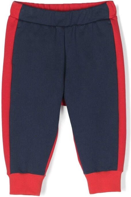 Roberto Cavalli Junior Trainingsbroek met logoprint Blauw