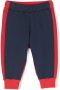 Roberto Cavalli Junior Trainingsbroek met logoprint Blauw - Thumbnail 1
