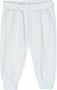 Roberto Cavalli Junior Trainingsbroek met monogramprint Blauw - Thumbnail 1