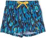 Roberto Cavalli Junior Zwembroek met luipaardprint Blauw - Thumbnail 1