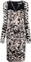 Roberto Cavalli Jurk met luipaardprint Beige - Thumbnail 1