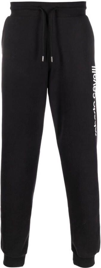 Roberto Cavalli Trainingsbroek met logoprint Zwart