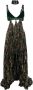 Roberto Cavalli Maxi-jurk met patroon Beige - Thumbnail 1