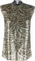 Roberto Cavalli Metallic blouse Beige - Thumbnail 1