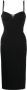 Roberto Cavalli Midi-jurk met detail Zwart - Thumbnail 1
