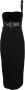 Roberto Cavalli Midi-jurk met gespdetail Zwart - Thumbnail 1