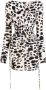 Roberto Cavalli Mini-jurk met luipaardprint Beige - Thumbnail 1